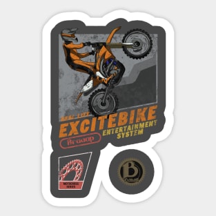 Real Life Excitebike Sticker